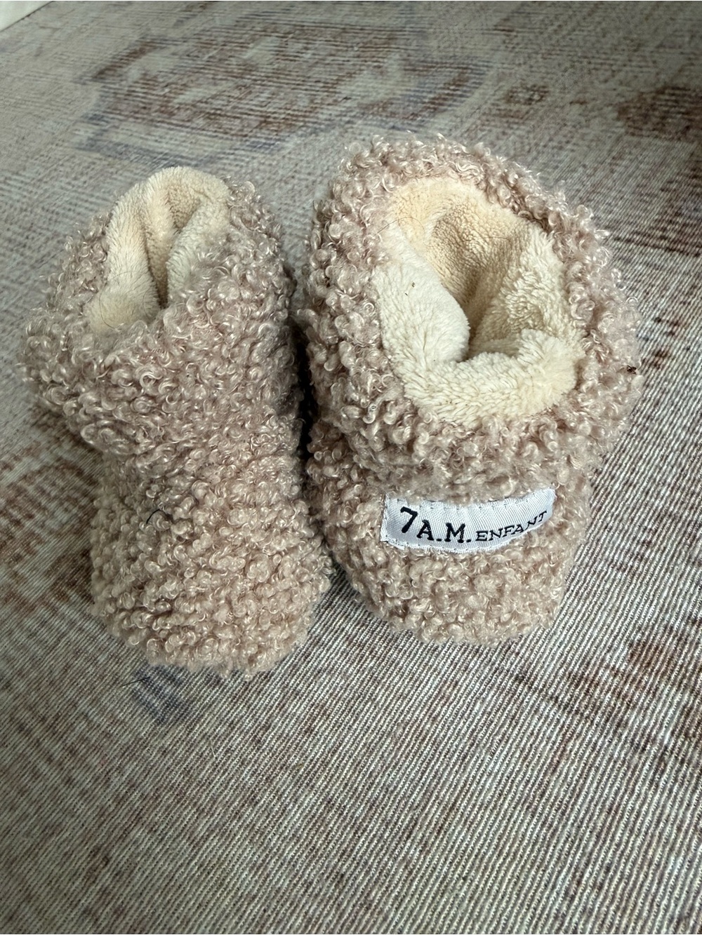 7Am Enfant Baby Teddy Booties